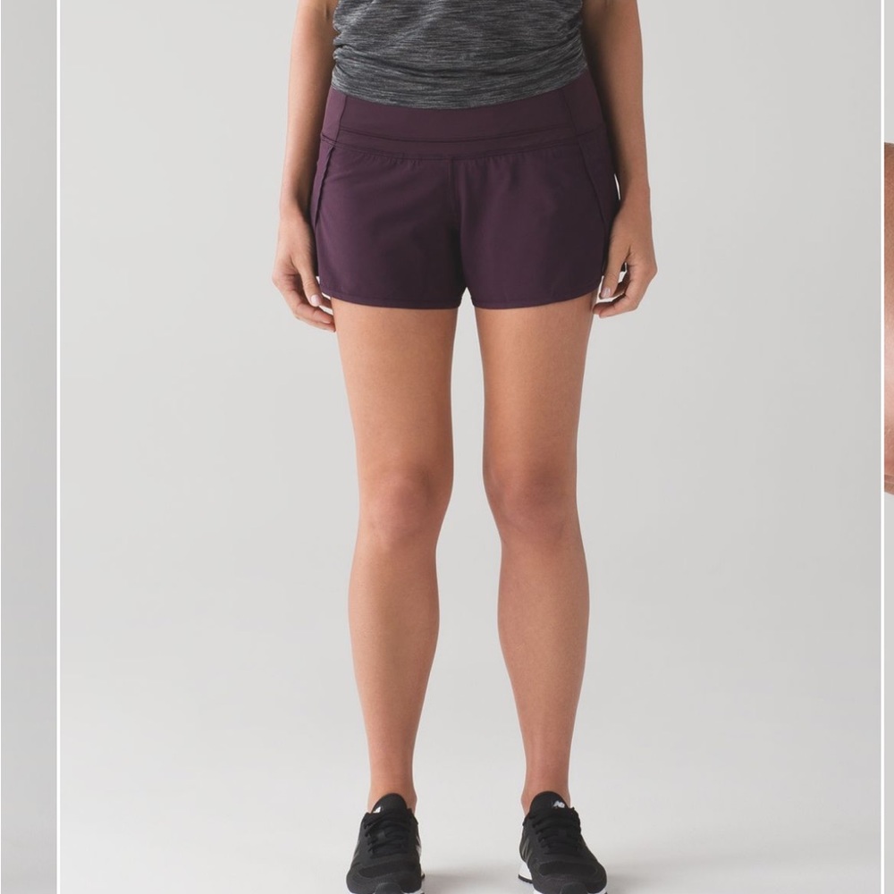 Lululemon Run Times Shorts  size 6